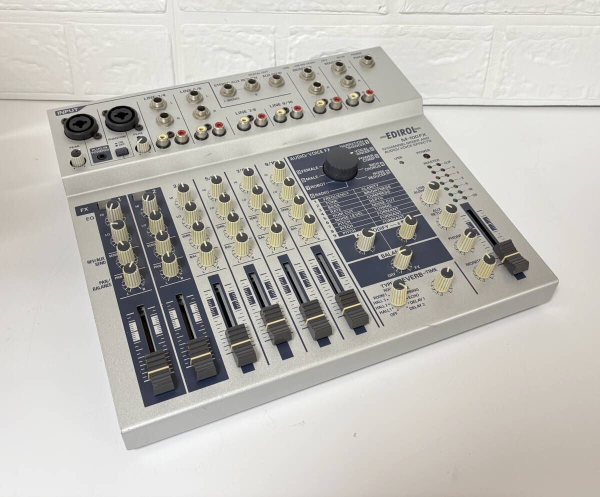 ◆ Roland ◆ EDIROL / M-100FX / AC欠品のためジャンク拍卖