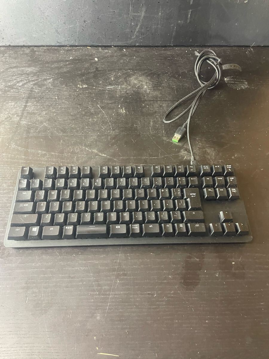 Razer BlackWidow Lite キーボード black RZ03-0264 ケーブル付き ゲーミングキーボード拍卖