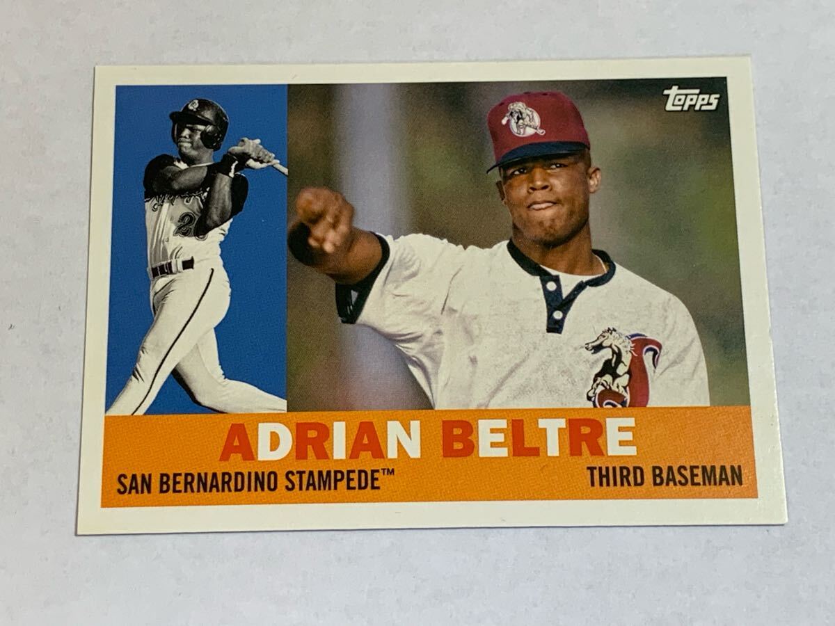 エイドリアン ベルトレ ADRIAN BELTRE 2022 TOPPS PRO DEBUT MiLB INSERT インサート RANGERS 即決拍卖