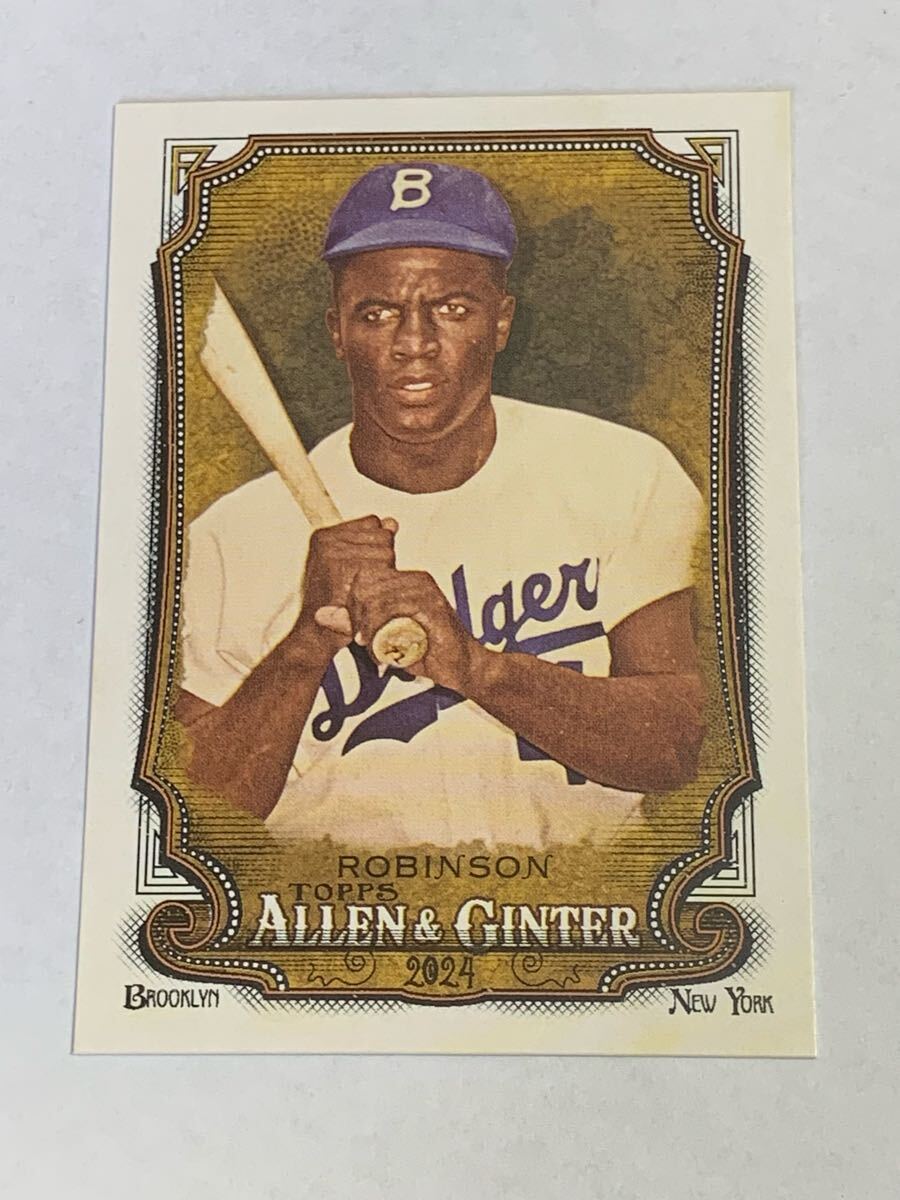 ジャッキー ロビンソン JACKIE ROBINSON 2024 TOPPS ALLEN & GINTER #170 DODGERS ブルックリン ドジャース 即決拍卖
