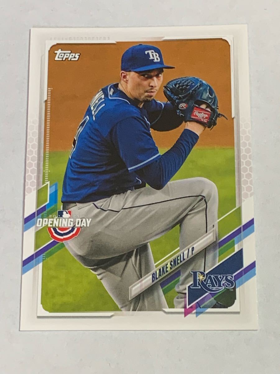ブレイク スネル BLAKE SNELL 2021 TOPPS OPENING DAY #17 DODGERS ロサンゼルス ドジャース 即決拍卖