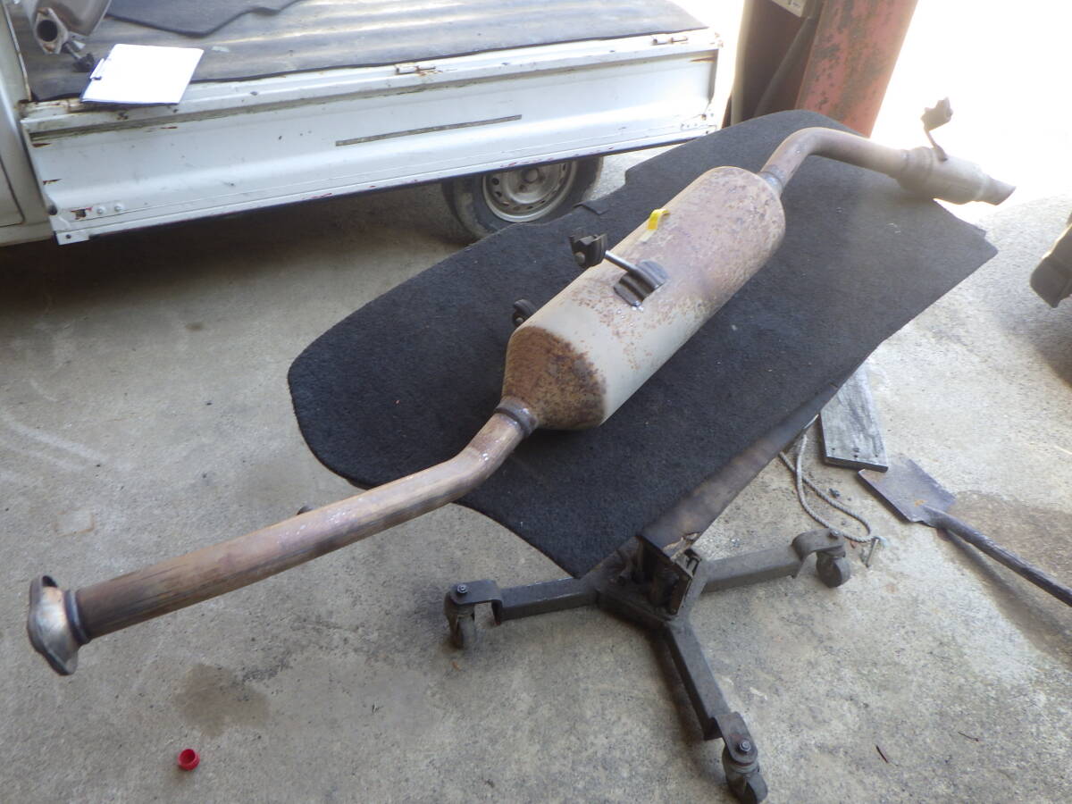 桜18 即決! S321V ハイゼット リアマフラー拍卖