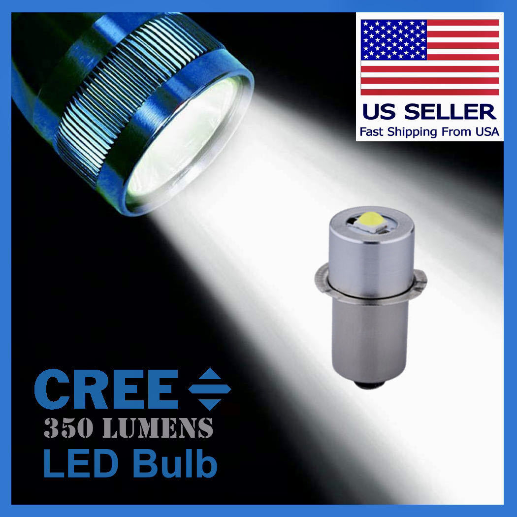 ☆ MAGLITE U.S.A. 旧マグライト用【2セット】 LED電球 (乾電池3本~6本用) 3-cell D/Cp〜6-cell D/C ハイパワーチップ拍卖