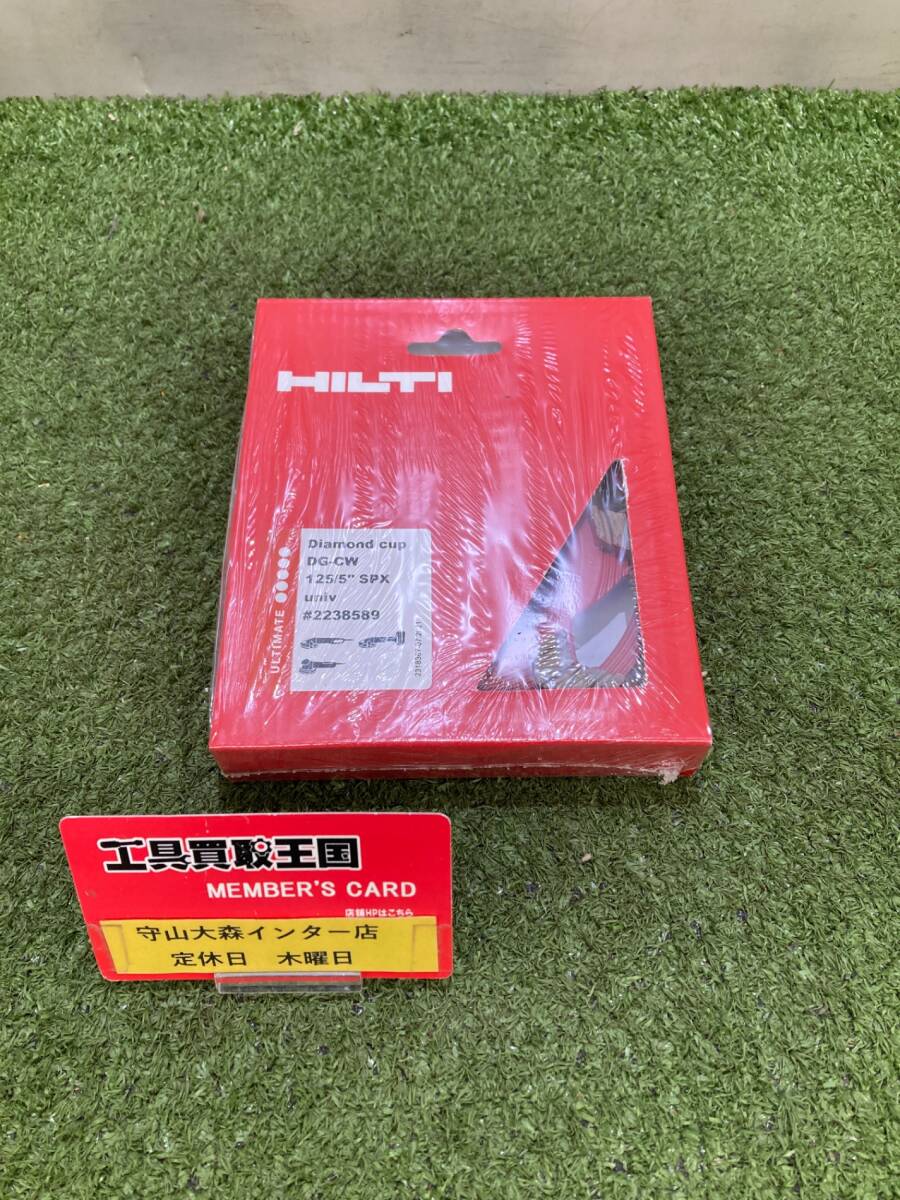 【未使用】【0921】HILTI ダイヤモンドカップホイール DG-CW 125/5 SPX 2238589 IT1AIK8NEPIY拍卖