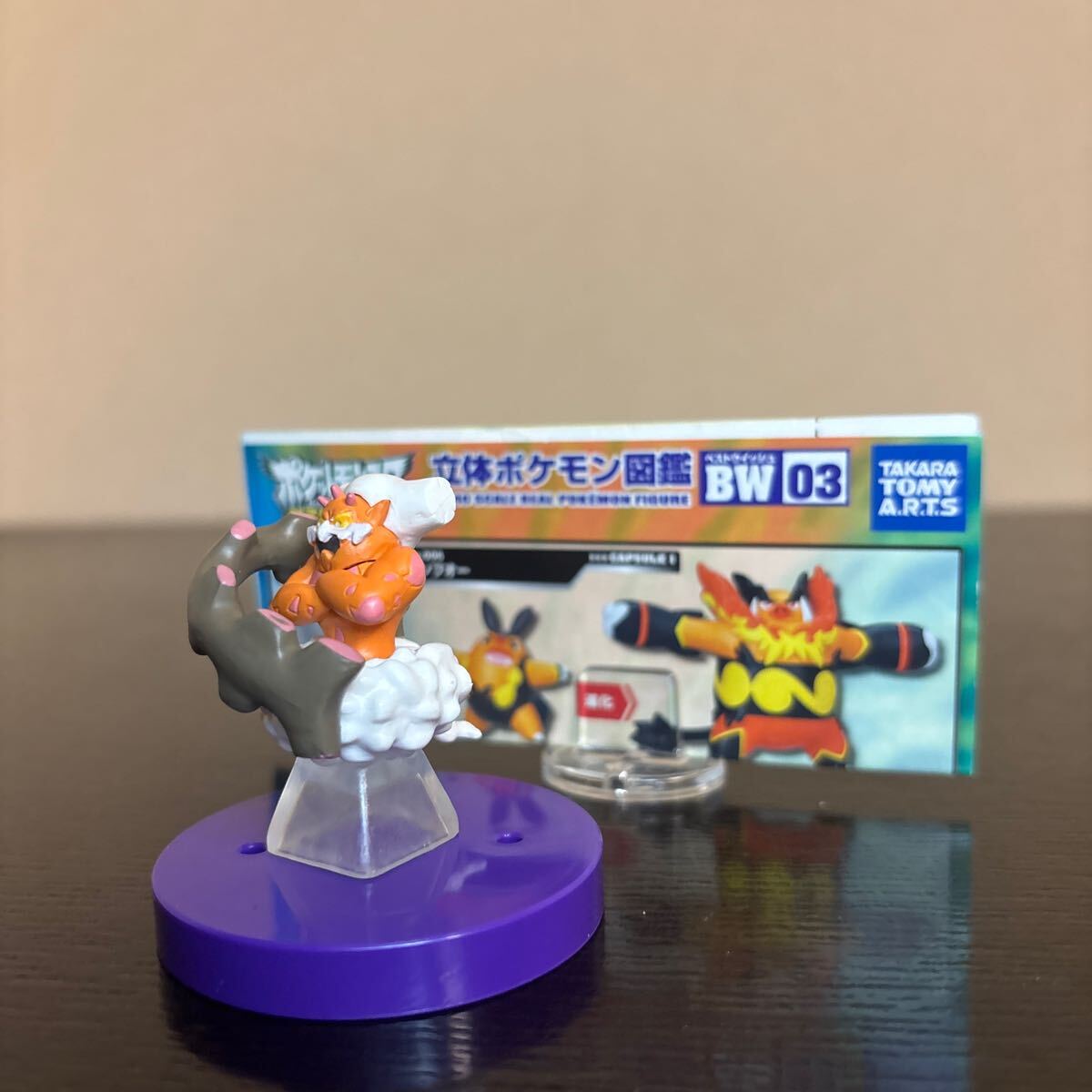 立体ポケモン図鑑 BW 03 カプセル6 No.151 ランドロス 中古品 ポケモン フィギュア ポケットモンスター拍卖