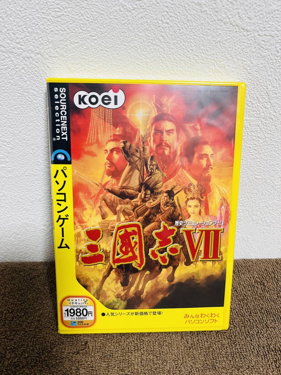 YA780 未開封 PCゲームソフト 三國志 7 三国志11 SOURCENEXT拍卖
