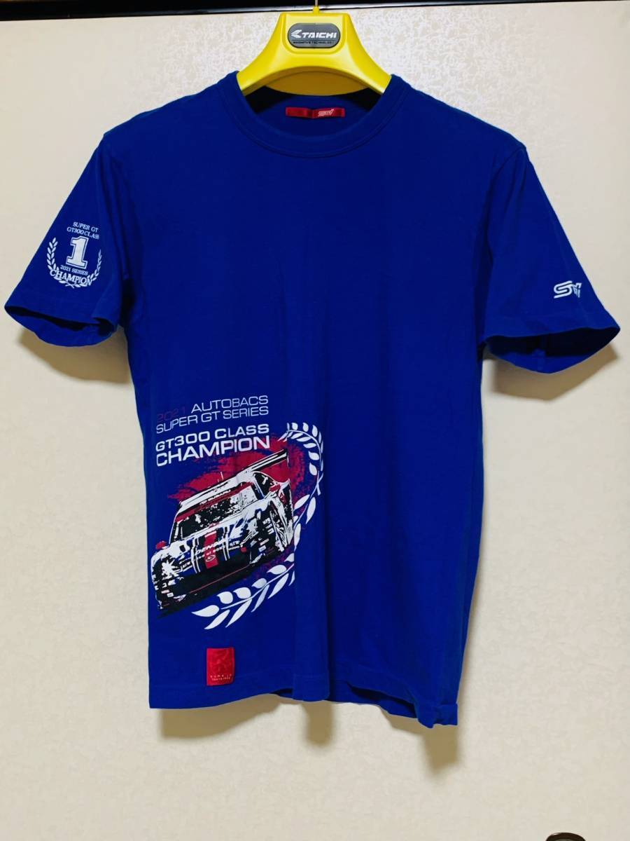 スバル STi BRZ 2021 チャンピオン Tシャツ SUPERGT スーパーGT SUBARU GT300 #61 井口卓人 山内英輝拍卖