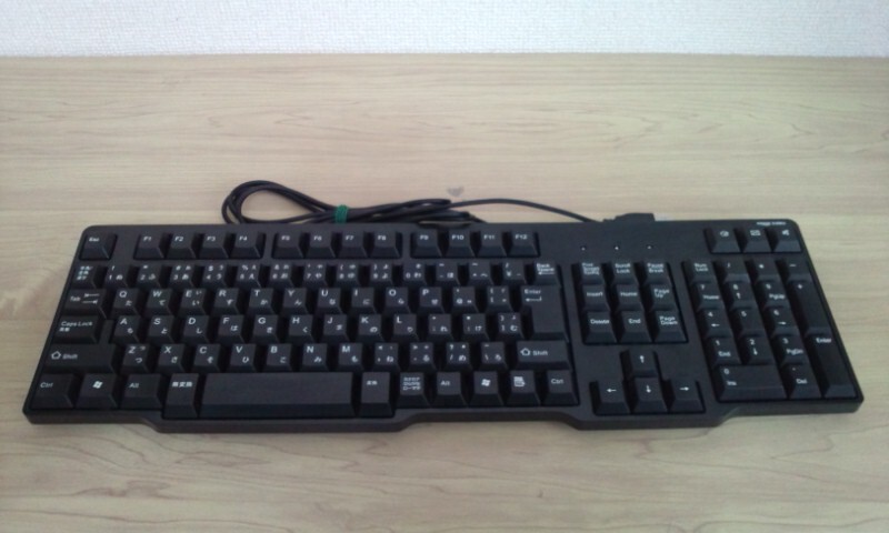 〇【中古・動作確認済み品】SANWA SUPPLY SKB-L1UBK USB キーボード ①拍卖