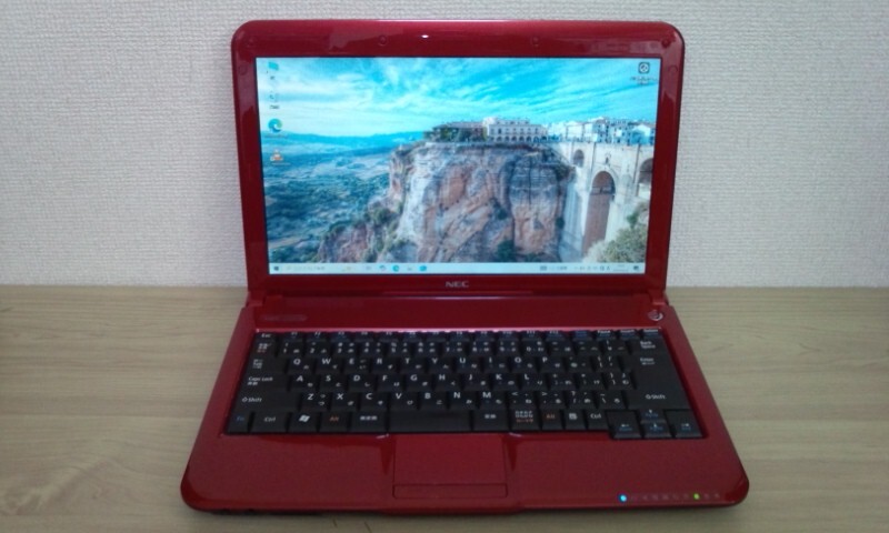 〇【中古品】NEC LaVie PC-LM530WH6R Windows10 Home・Microsoft Office Home and Business 2010 ライセンス認証済み ①拍卖