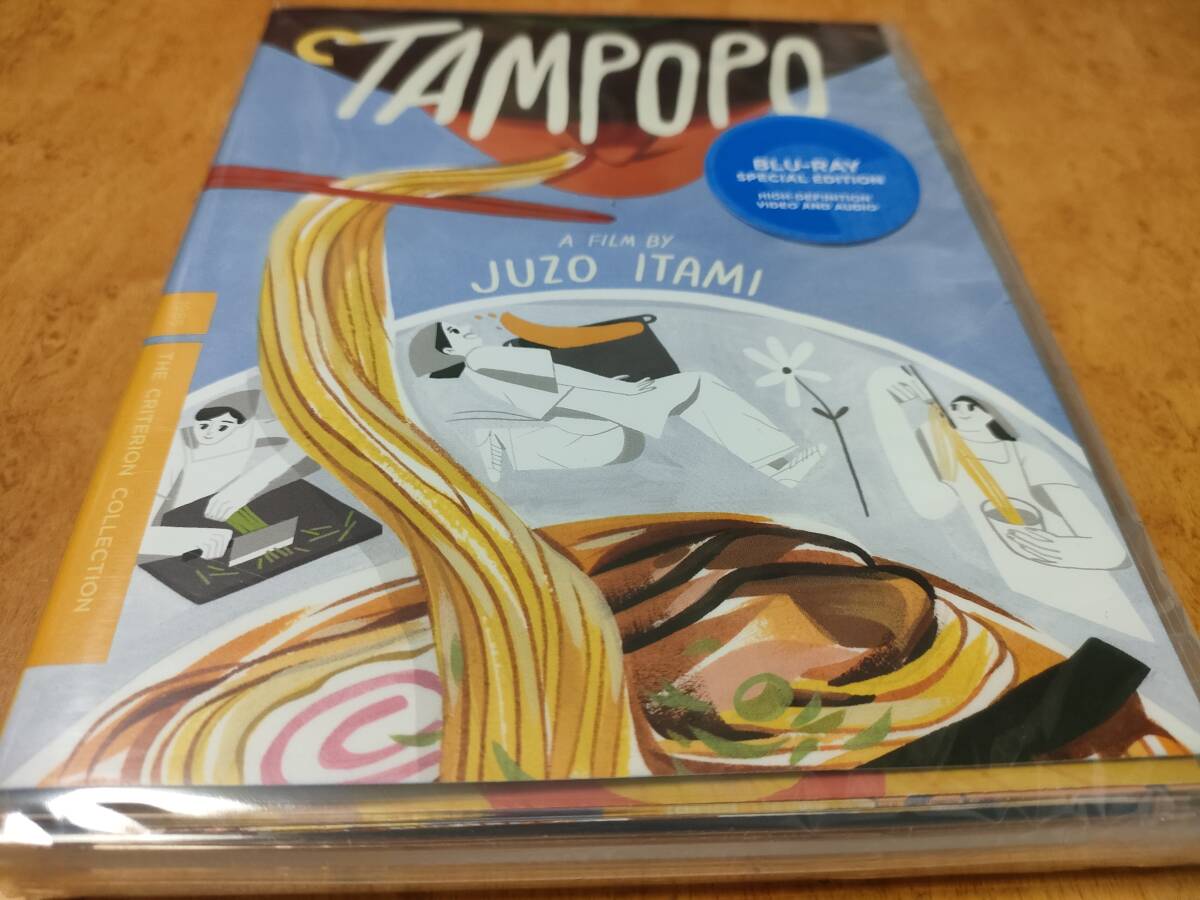 タンポポ/ゴムデッポウ 未開封輸入盤Blu-ray 桜金造/洞口依子/役所広司/渡辺謙/山崎努/伊丹十三/クライテリオン/Criterion Collection拍卖