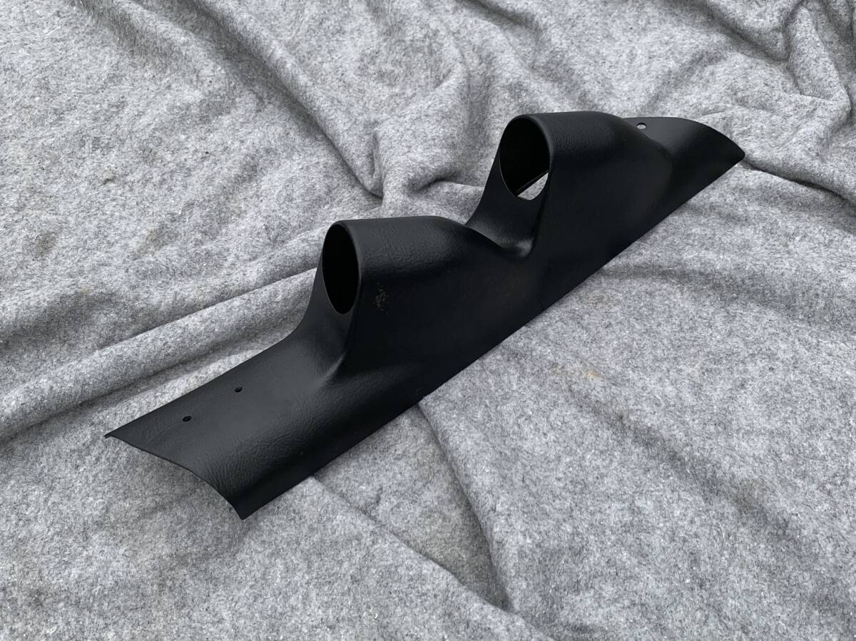 超希少♪ RX-7 FD3S トラスト製 追加メーター用 2連 ピラーメーターパネル 二連 ピラーメーターフードカバー TRUST 60φ Defi HKS BLITZ拍卖