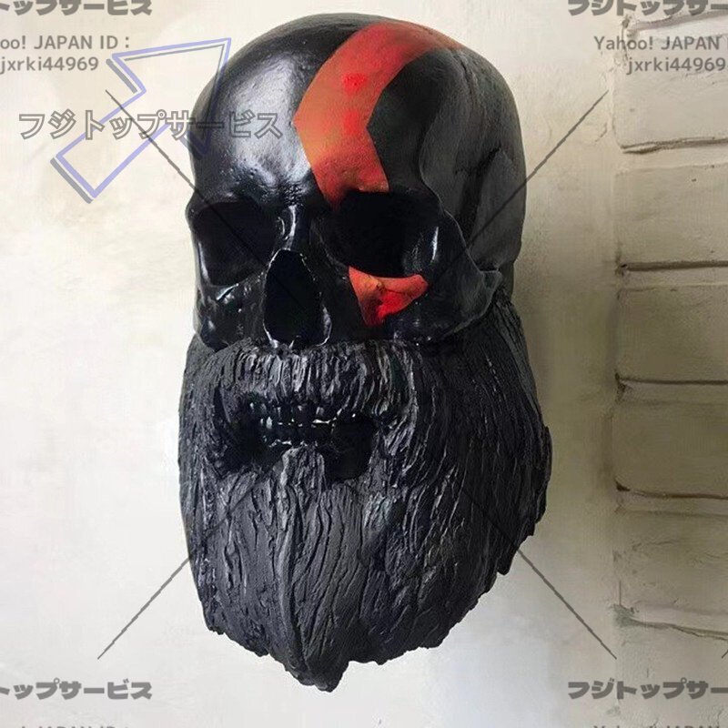 新入荷ヘルメット展示 ヘルメットホルダー ラック スカルヘルメットハンガー バイクヘルメット収納ドクロ ガイコツ 飾り品拍卖
