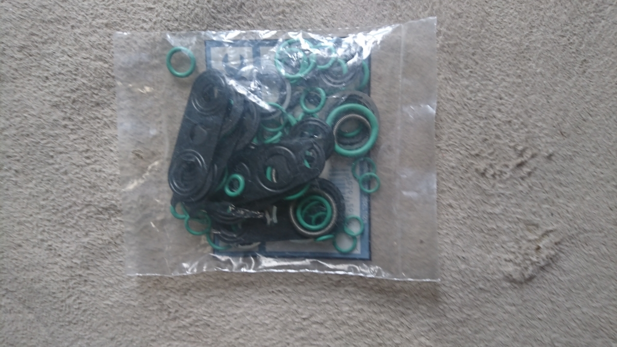 ダッジバンACシステム、Oリング シール ガスケット セット。拍卖