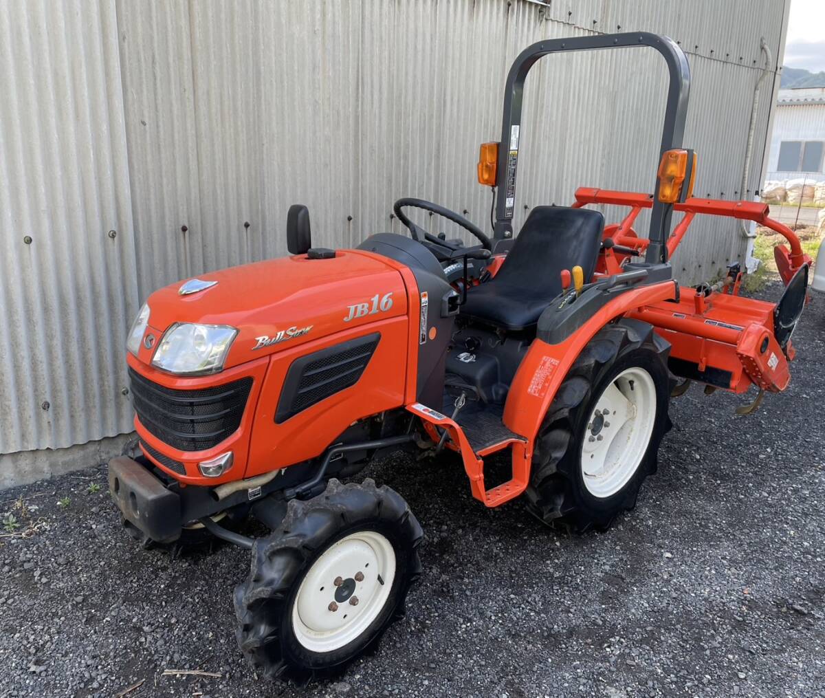 クボタトラクター JB16 4WD パワステ モンロー 倍速 電子アップ バックアップ 559hr 倉庫保管拍卖