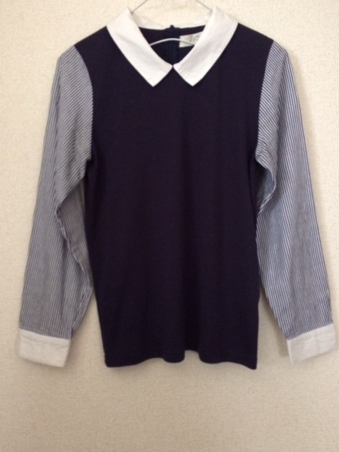 ■訳あり 着用感あり■ in Field インフィールド ネイビー トップス拍卖