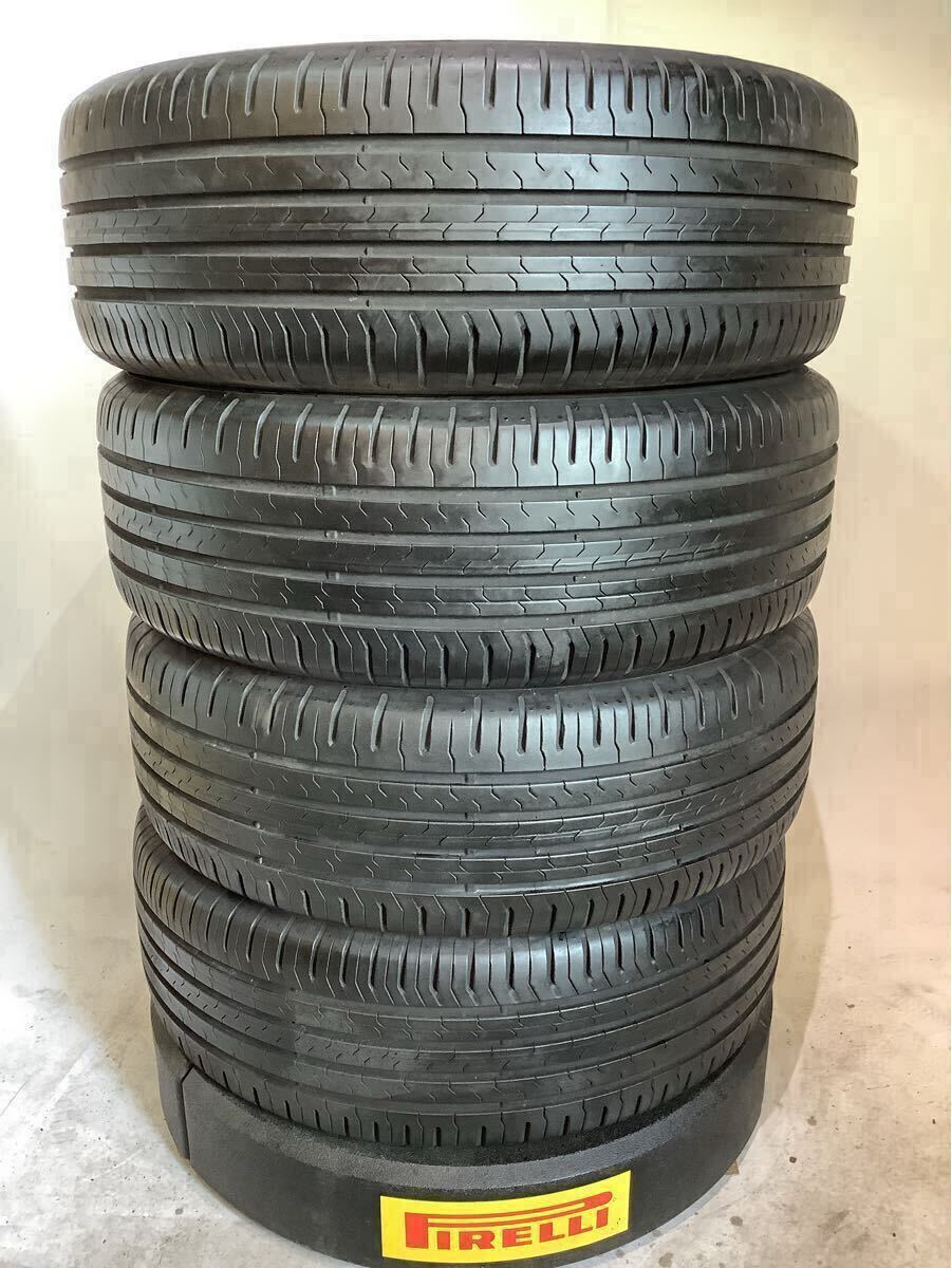 ★溝良好★ Continental ContiEcoContact5 SUV コンチネンタル ボルボ承認マーク有り 235/60R18 107V 中古品 4本拍卖