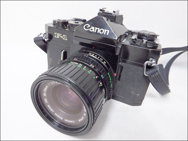現状品 canon/キャノン◆F-1/フィルムカメラ◆35-70mm F3.5-4.5 レンズセット拍卖