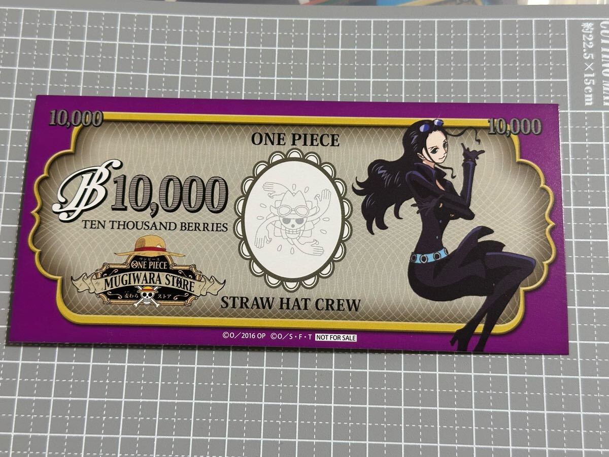 ワンピース 麦わらストア 購入特典 ベリー風しおり ニコ・ロビン FILM GOLD拍卖