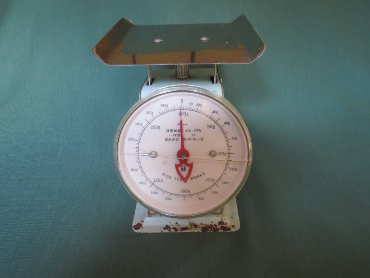 上皿自動ハカリ 400g アナログ OIDA SCALE WORKS 秤拍卖