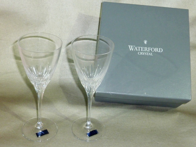 ウォーターフォード/WATERFORD マーキス ペア・ワイングラス拍卖