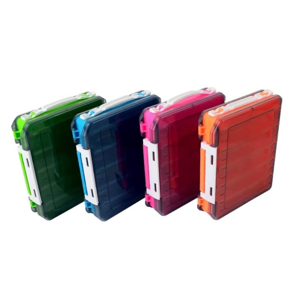 dyhngnfc 釣り リール 収納ボックス ロッドホルダー タックルボックス ルアーケース 収納 ケース 釣り道具 アウトドア 大容量 4色セット拍卖