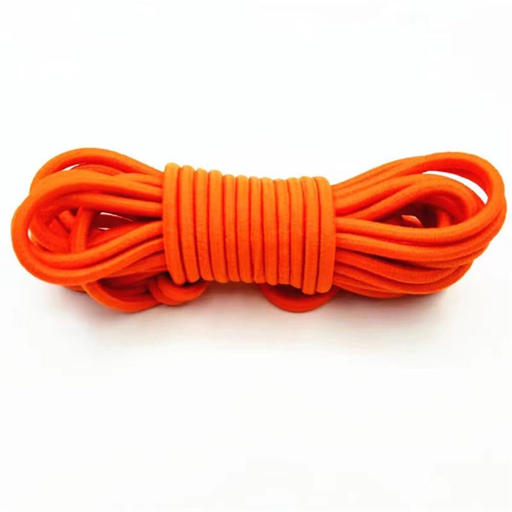 ゴムロープ ゴム紐 4mm 5m 弾性ロープ ショックコード 弾性コード 裁縫 手芸素材 高弾力 伸縮性 キャンプ アウトドア用拍卖