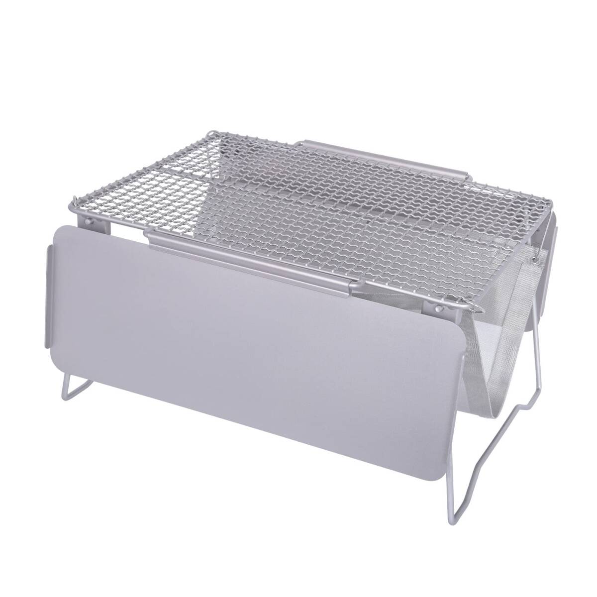 Boundless Voyage チタン バーベキューコンロ コンパクト 焚火台 1台3役 グリル 折りたたみ焚火台 コンパクト 軽量 BBQグリル キャンプ拍卖