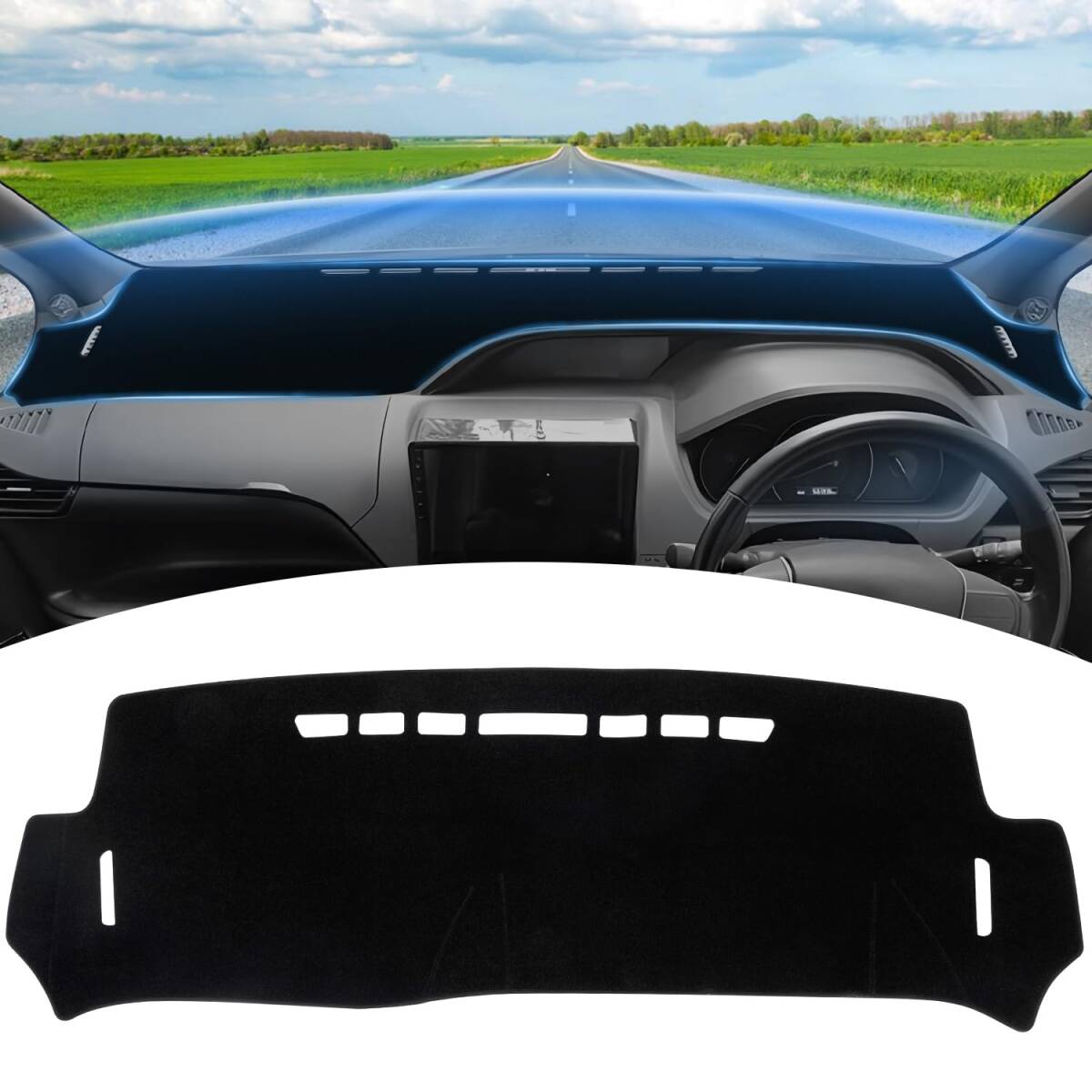 GIMUYA トヨタ 80系 ヴォクシー ノア エスクァイア ダッシュボードマット VOXY NOAH ESQUIRE 80 前期 後期 2014年1月~ 専用設計拍卖