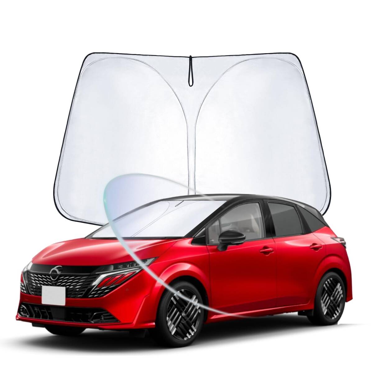 WEIPIN 新型 日産 ノートオーラ FE13 専用 フロント サンシェード ノート オーラ NOTE AURA NISSAN NOTE FE13 専用 サンシェード 車拍卖