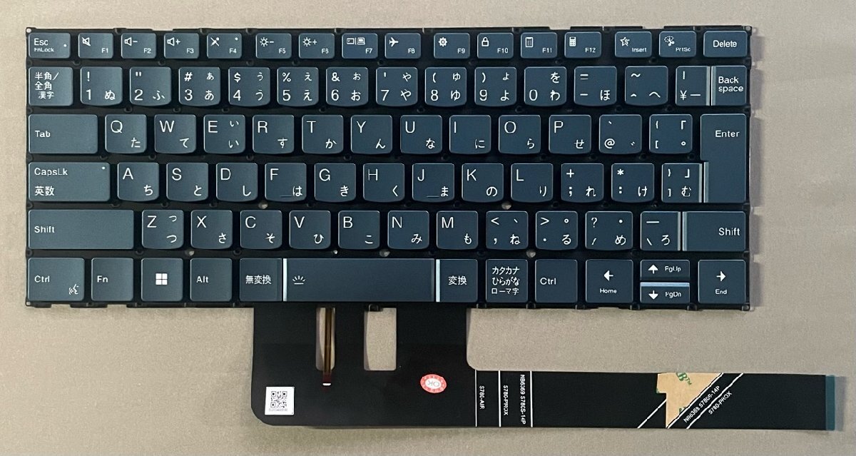 純正 新品 Lenovo Yoga Pro 7 14IRH8 等用 SN21K68014 バックライト付き日本語キーボード拍卖