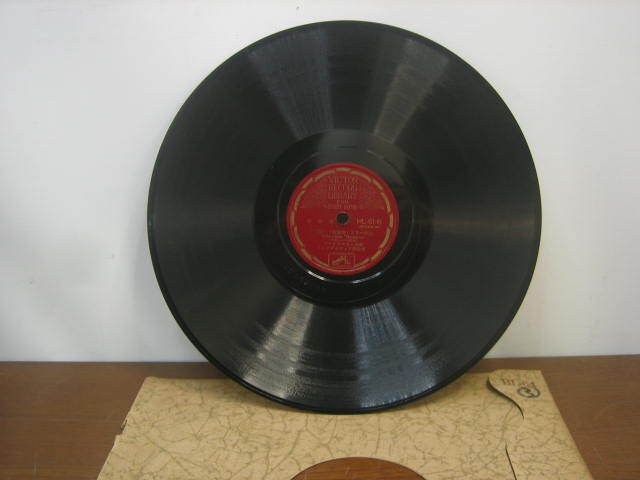 ◆ストコフスキー指揮/フィラデルフィア管弦団◆クロード・ドビュッシー 祭 「夜想曲」より HL-61 SP盤◆菅RA1-1拍卖