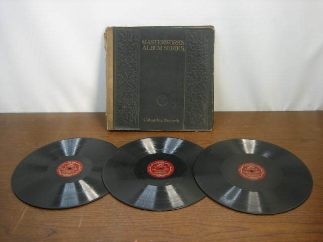 ◆レオポルド・ストコフスキー指揮/フィラデルフィア管弦楽団◆シューベルト 交響曲第8番「未完成」 JD-1531-33 SP盤 3枚◆菅RA1-2拍卖