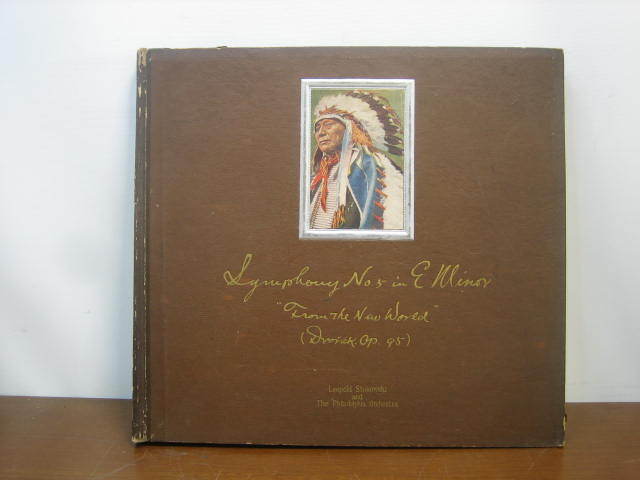 ◆ドヴォルザーク/交響曲第5番 ホ短調 Op.95「新世界より」◆Leopold Stokowski/レオポルド・ストコフスキー 5枚 SP盤◆菅RA1-2拍卖