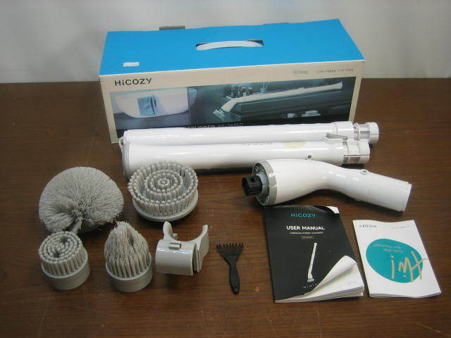 ◆HiCOZY バスポリッシャー電動お掃除ブラシ KS-2615P◆菅-ME拍卖
