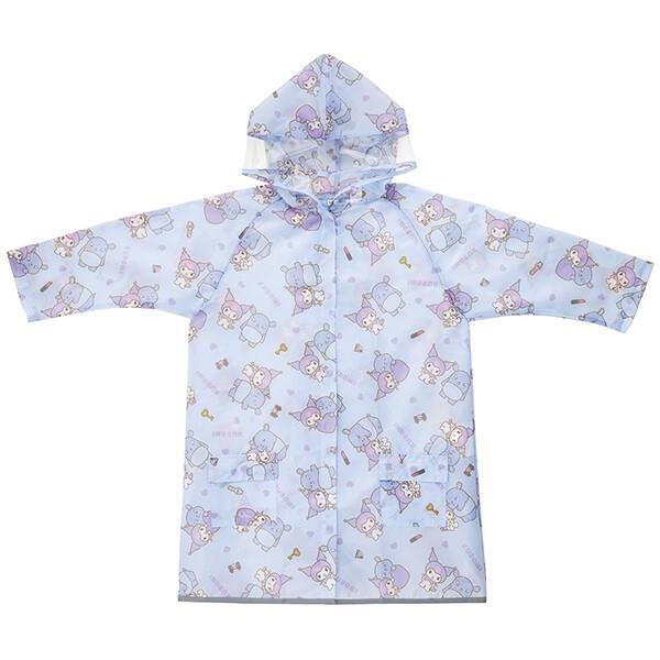 クロミ キッズレインコート (ランドセル対応) お友だち 子供 子ども キッズ キャラクター スケーター拍卖