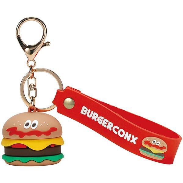 バーガーコンクス ラバーマスコット付キーホルダー バーガー スケーター拍卖