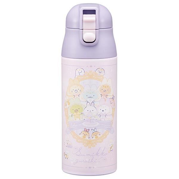 すみっコぐらし 水筒 360ml マグボトル 保温 保冷 ステンレス ロック付 ワンプッシュうさぎのふしぎなおまじない スケーター拍卖