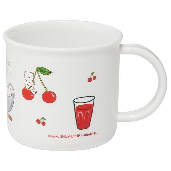 プラコップ プラスチック コップ 割れにくい 抗菌 食洗機対応 「しろくま」シリーズ 子ども こども スケーター拍卖