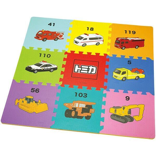 トミカ パズルマット キャラクター 床 汚れ 傷 キズ 防止 対策 子供 キッズ 可愛い スケーター拍卖