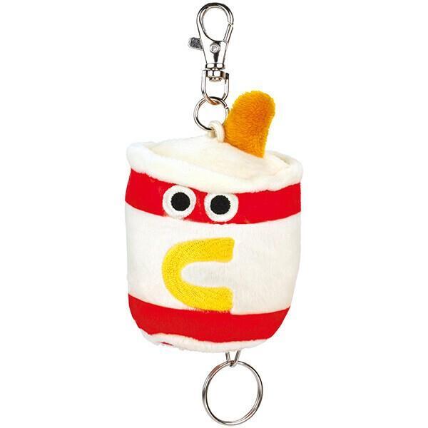 バーガーコンクス リール付ぬいぐるみキーホルダー (ドリンク) スケーター拍卖