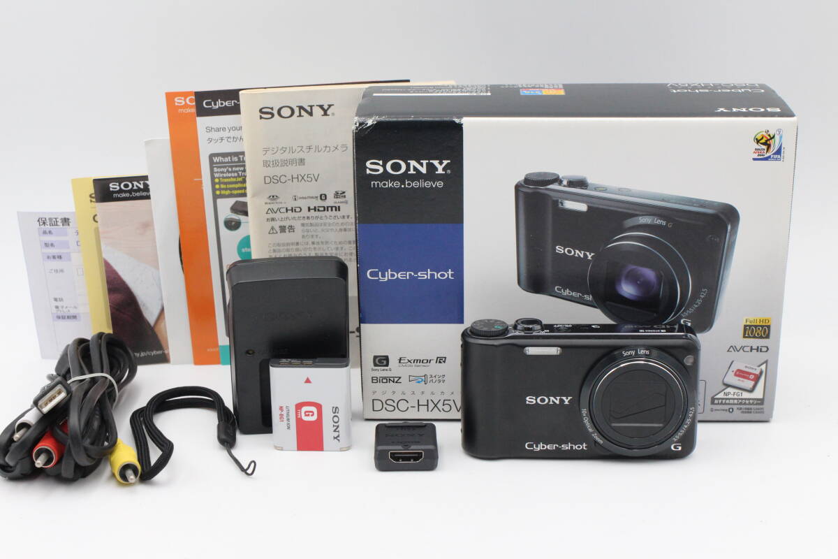 極上品☆SONY ソニー DSC-HX5V コンパクトデジタルカメラ ##12711拍卖