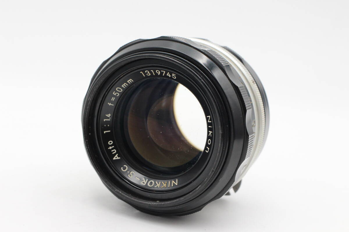 美品☆ニコン Nikon nikkor S C auto 50mm f1.4 ###13124拍卖