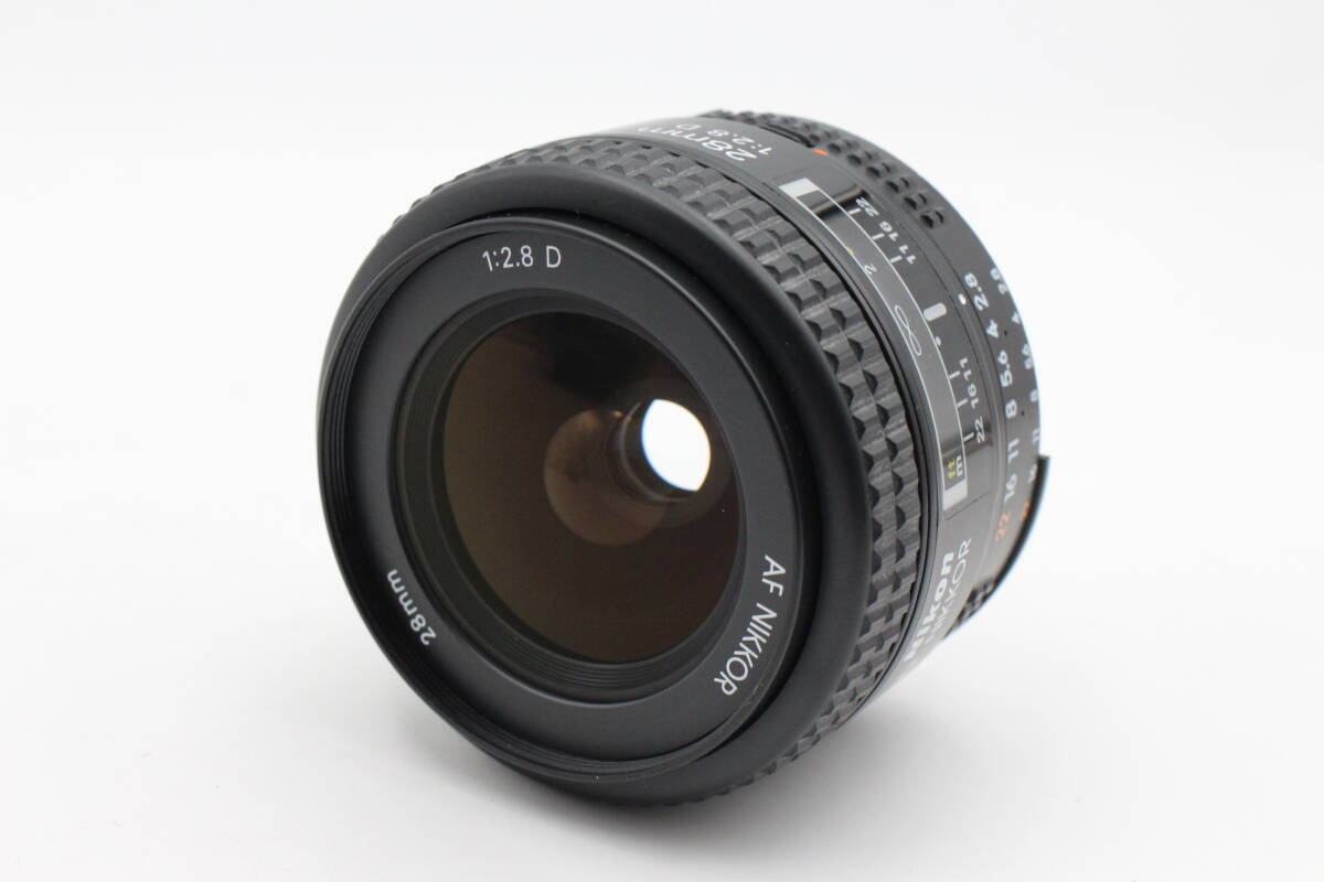 良上品☆Nikon AF NIKKOR 28mm f2.8D オートフォーカス HN-2付属 ##12467拍卖