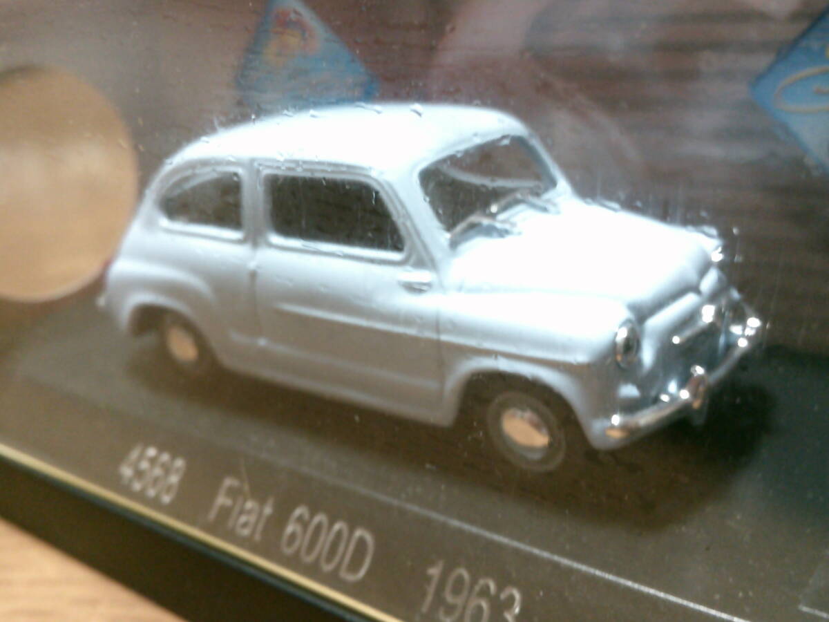 ソリド 1/43 「 フィアット600 」 1963y ライトブルー・送料 500円(レターパック発送) クリアケース未開封品拍卖