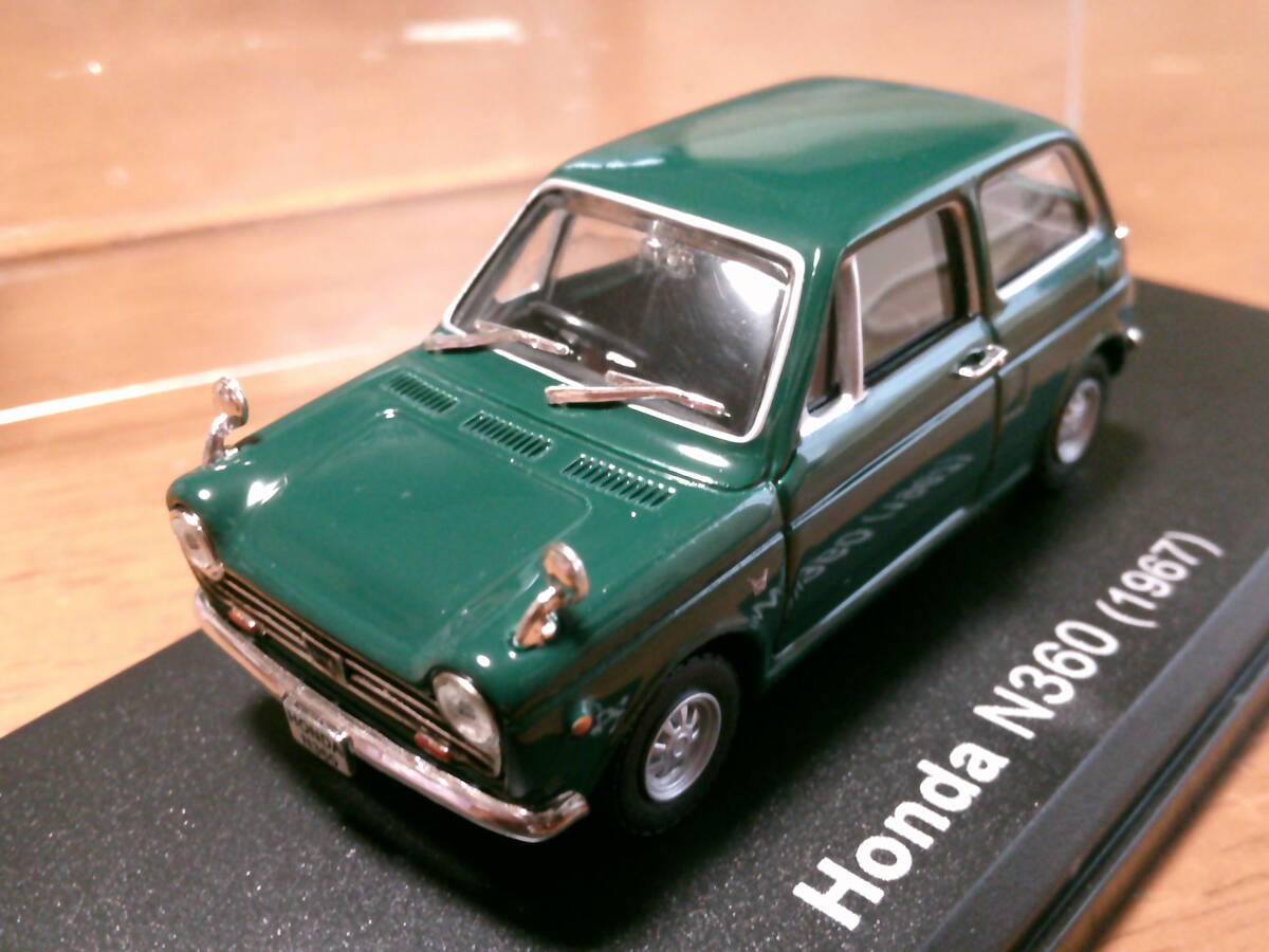 アシェット 1/43 「 ホンダ N360 」 1967y グリーン ・送料 500円(レターパック発送)拍卖