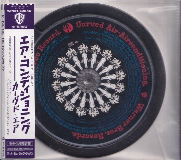 《新品》即決 紙ジャケット6【カーヴド・エア / エア・コンディショニング Curved Air<完全生産限定盤>ピクチャーCD!】未開封/廃盤拍卖