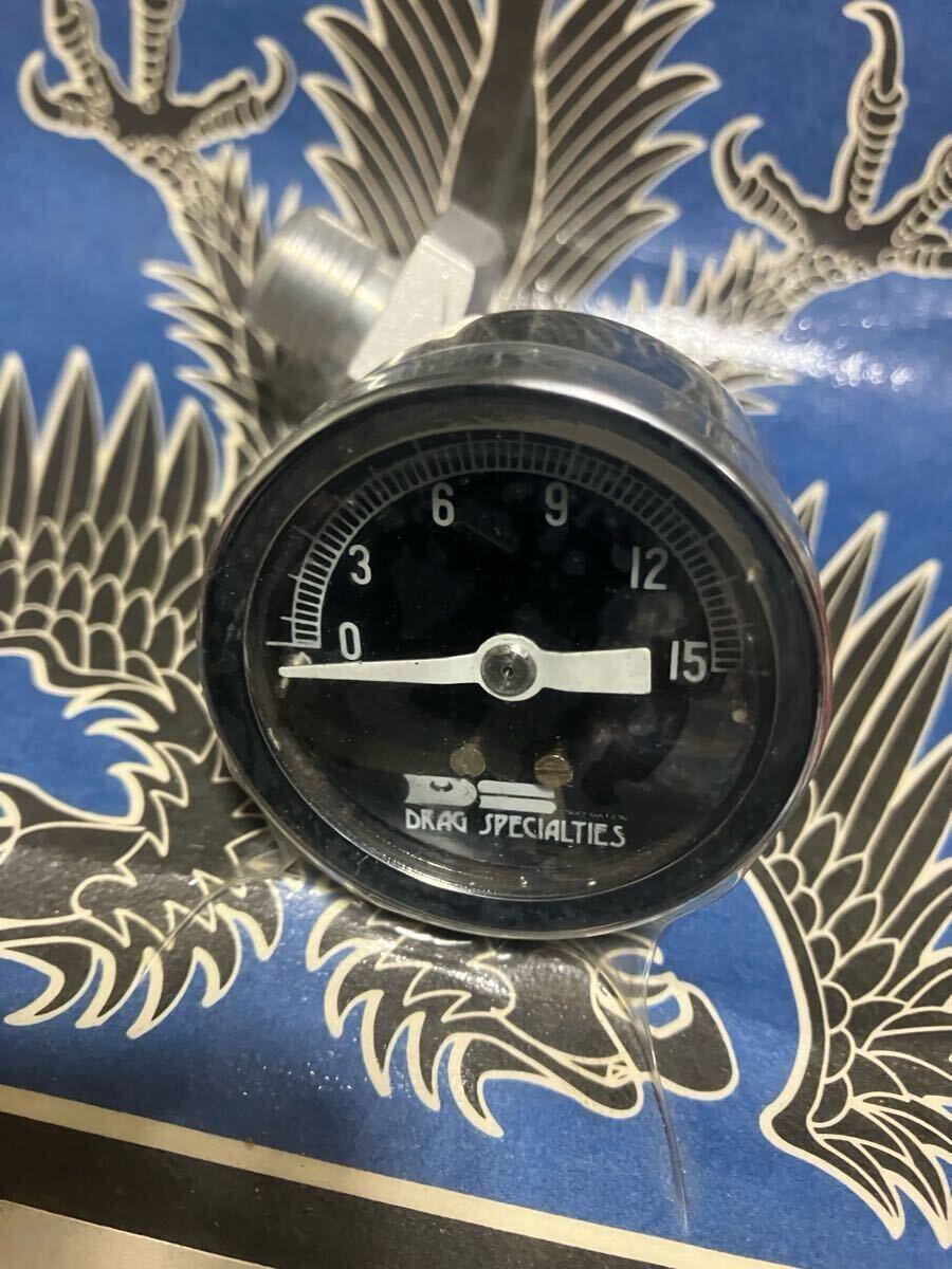 NOS!!1970's Drag specialties oil pressure gauge ドラッグスペシャリティーズ オイルプレッシャーゲージ 油圧計 ZⅠ ZⅡ KZ1000 LTD拍卖