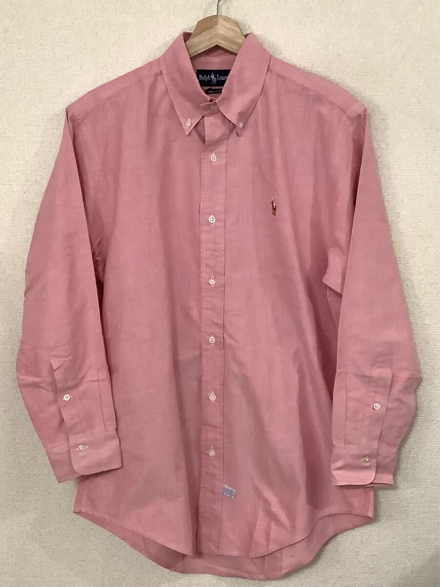 RALPH LAUREN ラルフローレン ボタンダウンシャツ コットンシャツ オックスフォード セレクト メンズ 古着 拍卖