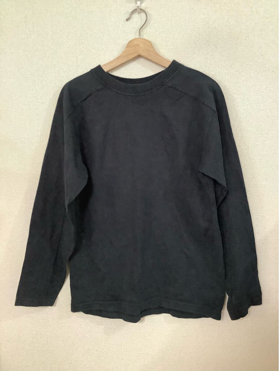 GOOD WEAR グッドウェア 長袖Tシャツ ロンT ブラック USA製 カジュアル アメカジ セレクト メンズ 古着 M拍卖
