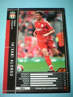 WCCF 06-07 リバプール シャビ・アロンソ 124拍卖